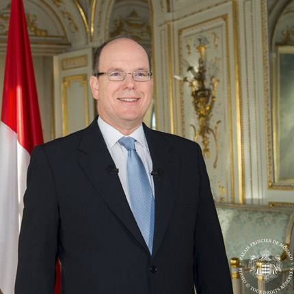 Message de S.A.S le Prince Albert II