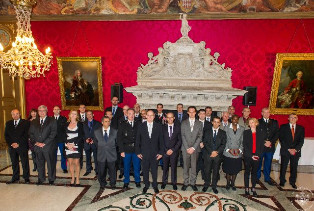 Remise des Médailles du Mérite National du Sang