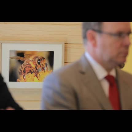 Inauguration de la maison de l'Apidologie à Mazaugues