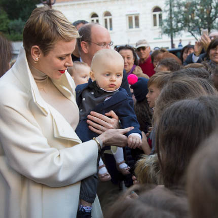 Premier anniversaire des Enfants Princiers