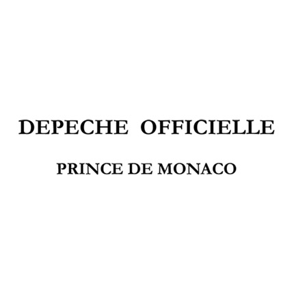 Message de S.A.S. Le Prince à Sa Majesté le Roi des Belges