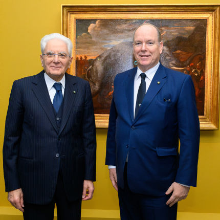 Opening of the exhibition “Il Mondo a Roma. Arte e Globalizzazione nel Secolo Barocco” (The...