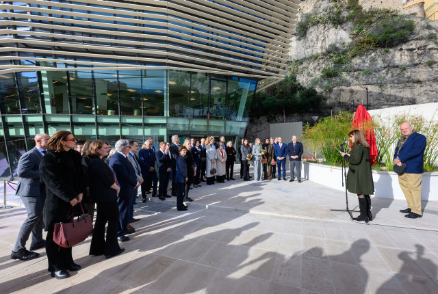 Inauguration de la Médiathèque Caroline