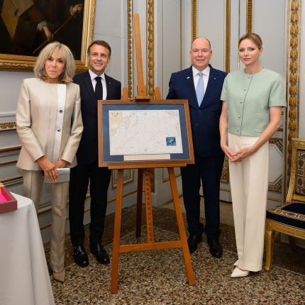 Naming of an underwater feature in the Indian Ocean after H.S.H. Prince Albert II by the...