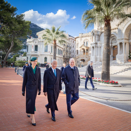 Visite Officielle de M. Marcelo REBELO DE SOUSA, Président de la République portugaise.