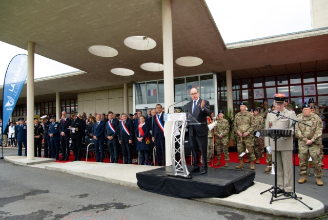 Voyage de S.A.S. le Prince en Normandie 