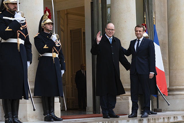 Visite de travail de S.A.S. le Prince Albert II de Monaco au Président de la République française