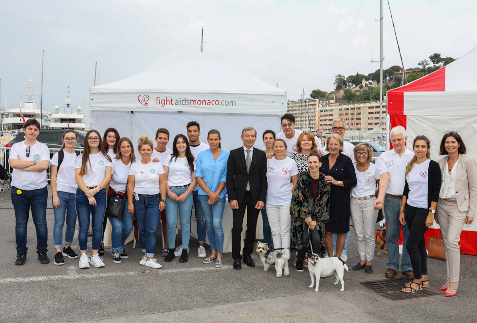 S.A.S. la Princesse Stéphanie participe à Test in the City by Night