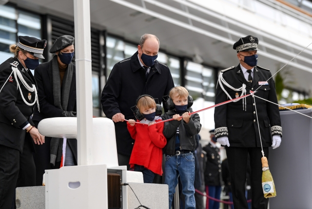 Baptême de la nouvelle vedette maritime 