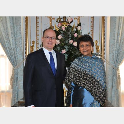 Remise des lettres de créance de S.E. Mme Asma ANISA, Ambassadeur Extraordinaire et Plénipotentiaire de la République Islamique du Pakistan auprès de la Principauté de Monaco