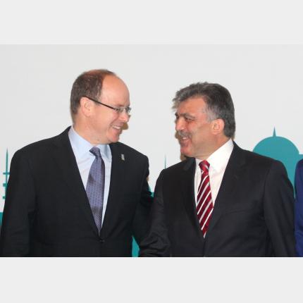 S.A.S. le Prince Albert II de Monaco s'est rendu à Istanbul le lundi 16 mars pour participer au 5ème Forum Mondial de l'Eau