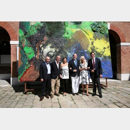S.A.S. le Prince à la Biennale des Arts Visuels de Venise