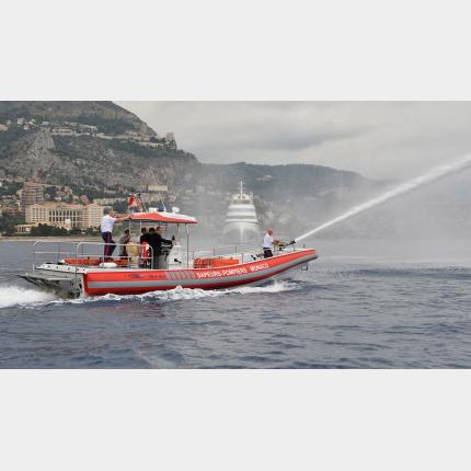 Baptême du bateau des Sapeurs-Pompiers