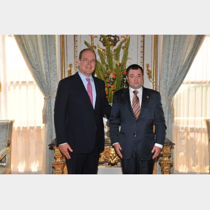 Remise des lettres de créance de S.E. M. Eric TORNER, Ambassadeur Extraordinaire et Plénipotentiaire du Commonwealth de La Dominique auprès de la Principauté de Monaco