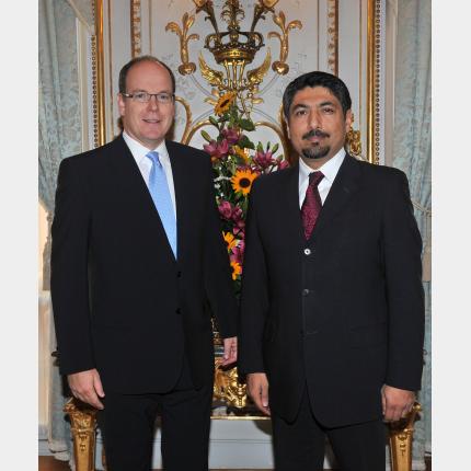Remise des lettres de créance de S.E. M. Omar SAMAD