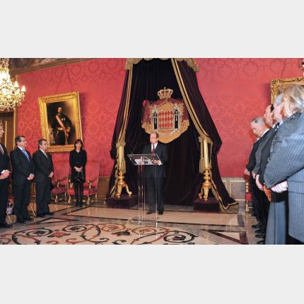 Allocution de S.A.S. le Prince