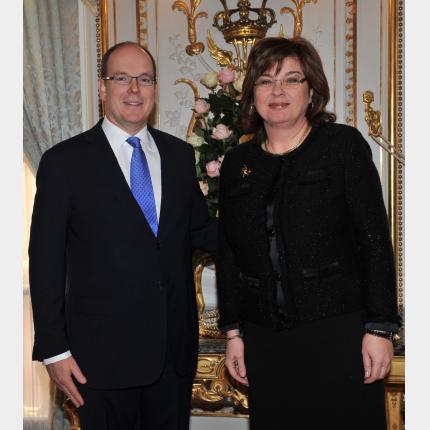 Remise des lettres de créance de S.E. Mme Veronika STABEJ,