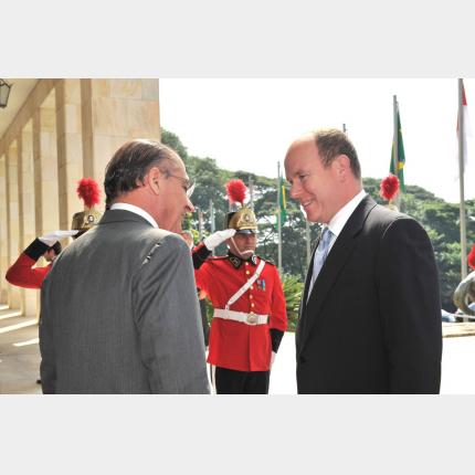 Déplacement de S.A.S. le Prince Albert II  à Sao Paolo, au Brésil (4 - 5 mai 2011)