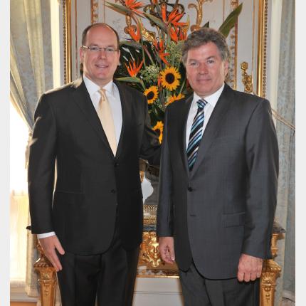 Remise de Lettre de présentation de Monsieur Michel ROBITAILLE,
