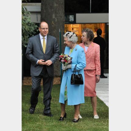 Participation de S.A.S le Prince Albert II à l'inauguration du Chelsea Flower Show à Londres