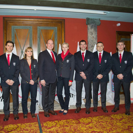 Présentation des athlètes monégasques participants aux JO de Sotchi